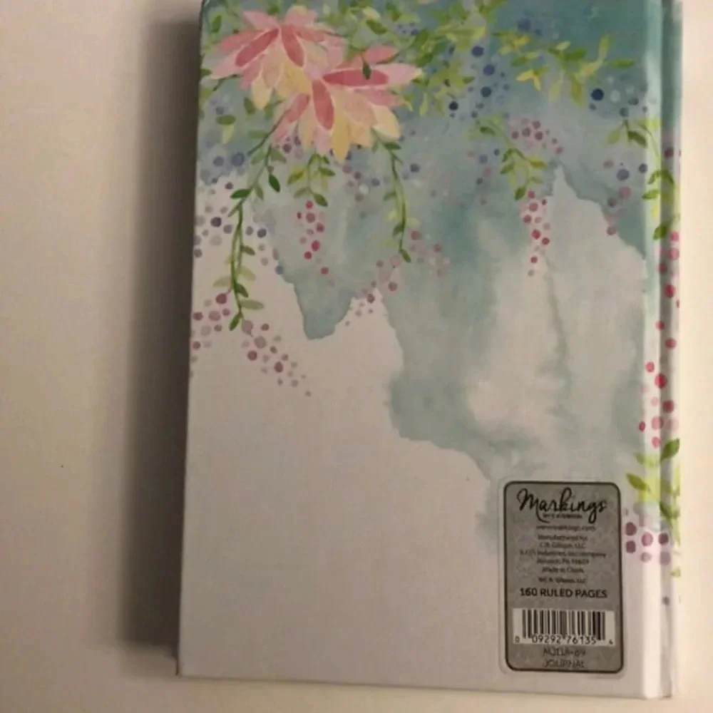 “Be Still” Floral Journal